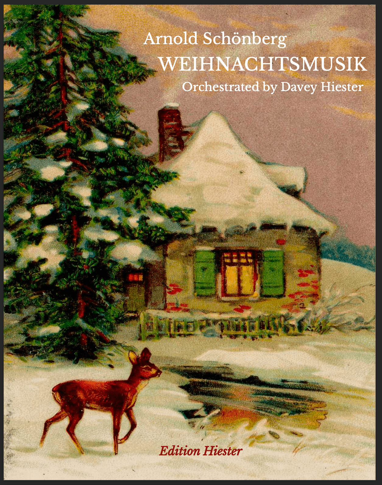 Arnold Schönberg; originally for 2 Violins, Cello, Piano, and Harmonium